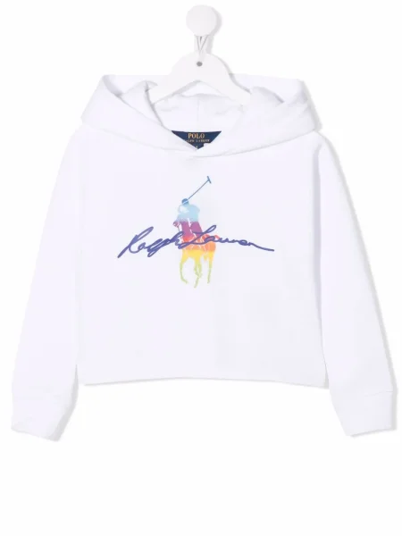 Koszulka polo dziecięca Polo Ralph Lauren biała