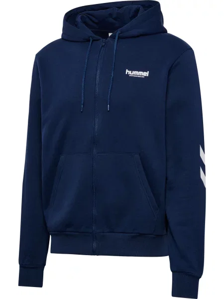 Bluza z kapturem Hummel Legacy niebieska
