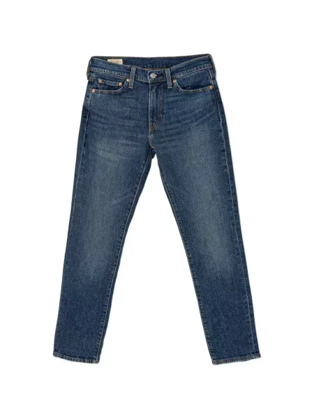 Vestă denim Levi's® cu glugă de flanelă albastru