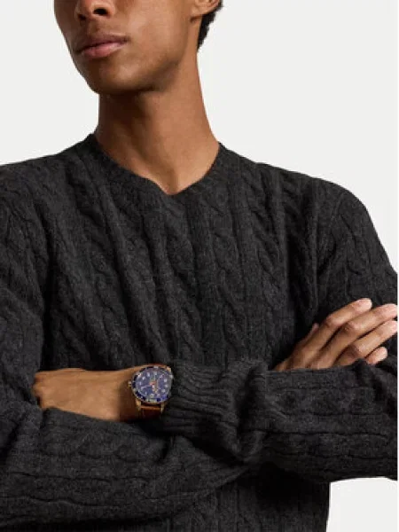 POLO RALPH LAUREN gyapjú kötött pulóver kasmír hozzáadásával