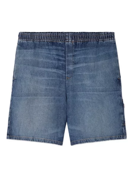 Džínové šortky Versace modré
