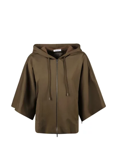 Hanorac cu glugă Max Mara cu cordon verde