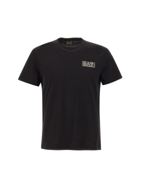 Koszulka Emporio Armani Ea7 z logo czarna