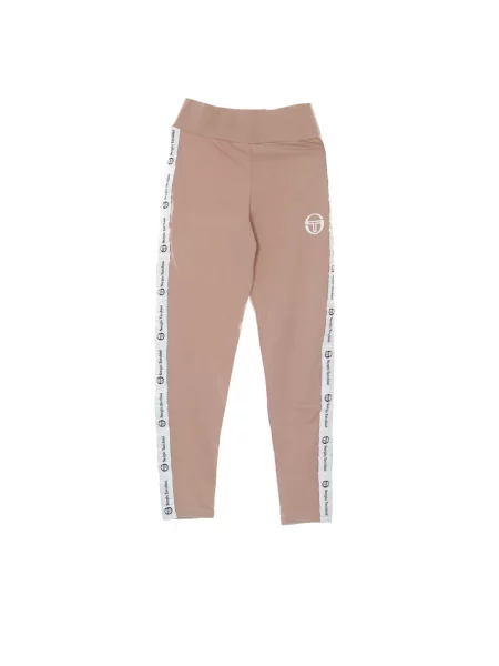 Spodnie Sergio Tacchini z logo różowe