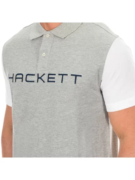 Koszulka polo Hackett szara