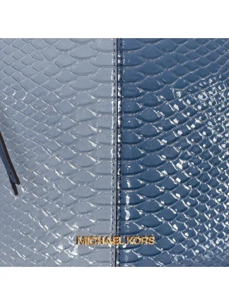 Kabelka Michael Michael Kors modrá