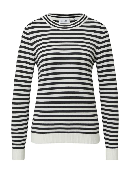 Comma casual identity Svetr černá bílá