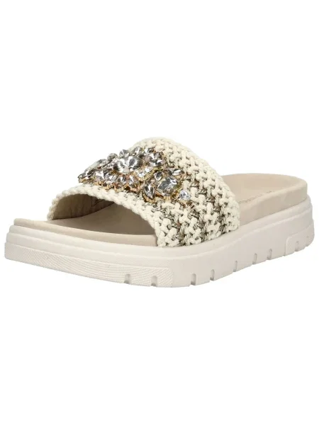 TT. BAGATT Nizki natikači svetlo / zlata / transparentna bež