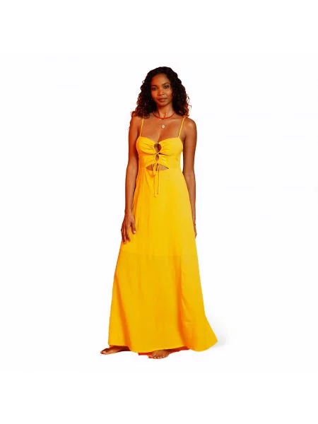 Sukienka Billabong Lima Maxi sunset żółta