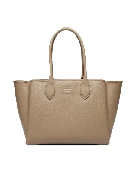 Emporio Armani Ročna torba Rjava bež