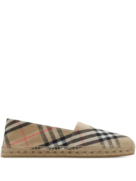 Espadrile Burberry în carouri