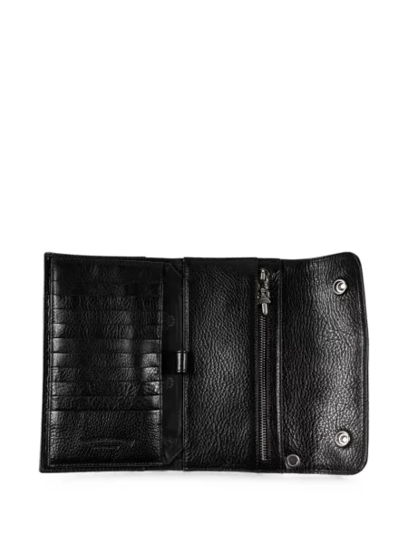 Портмоне Chrome Hearts със сърца черно