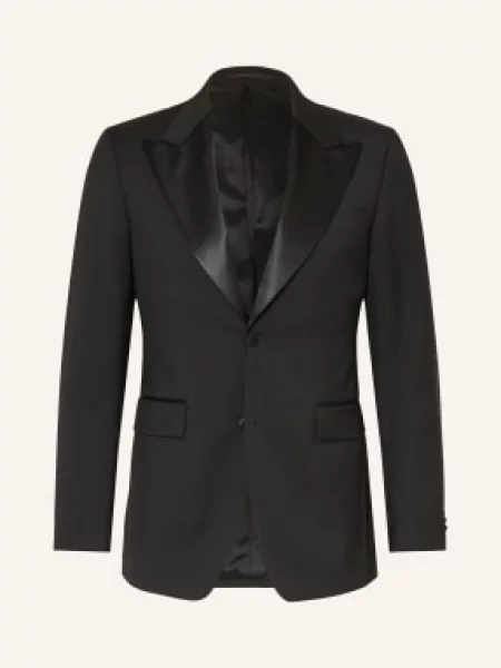 Tiger Of Sweden Sako Na Smoking Jeffers Slim Fit black černé