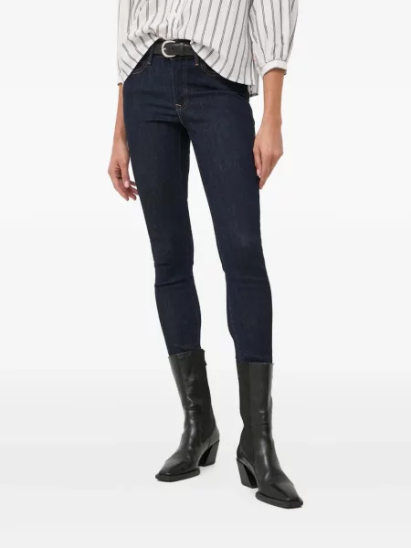 Blugi drepți Levi's® zdrențuiți negru