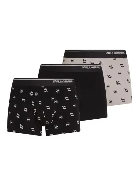 Boxeri Karl Lagerfeld negru
