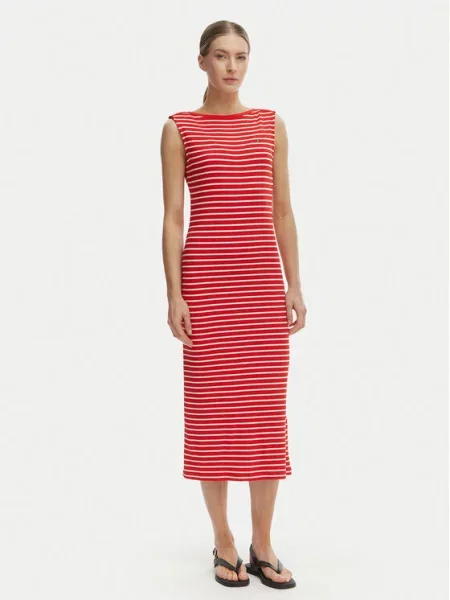 Tommy Hilfiger Vsakodnevna obleka rdeča