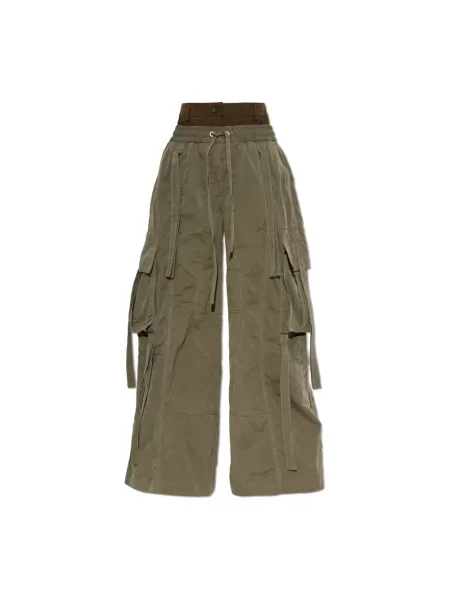 Spodnie cargo Dolce And Gabbana zielone