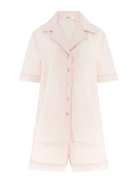 GUESS Pantaloni scurți EMILE deschis roz