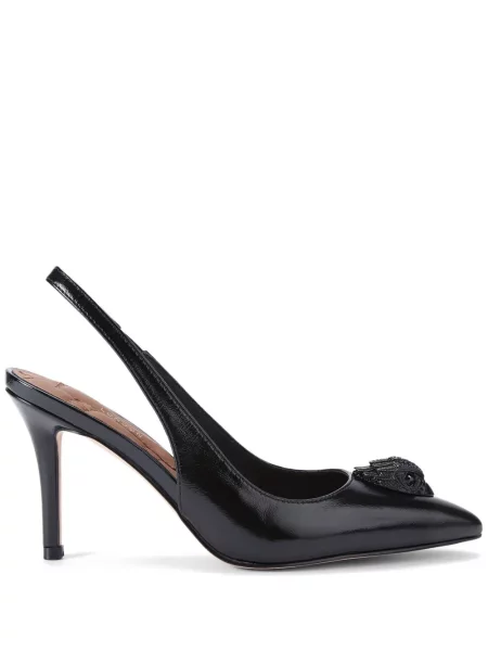 Papuci tip mules Kurt Geiger London negru