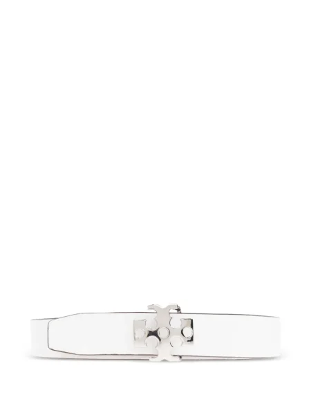 Кожаный колан Tory Burch бяло