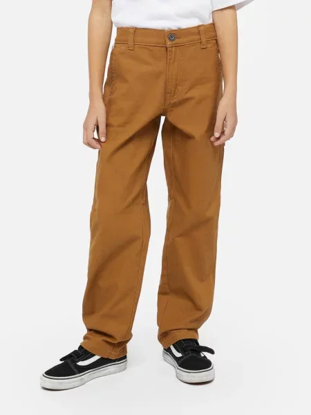 Дитячі Штани повсякденні Dickies Carpenter коричневий