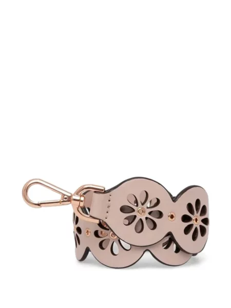 Geantă Michael Michael Kors cu autograf cu model floral cu bretele alb