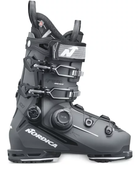 Botine Nordica cu cataramă gri