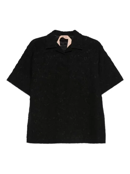 Top N°21 din dantelă negru