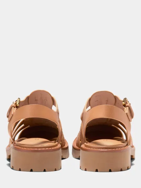 Кожаные босоножки Cole Haan коричневые