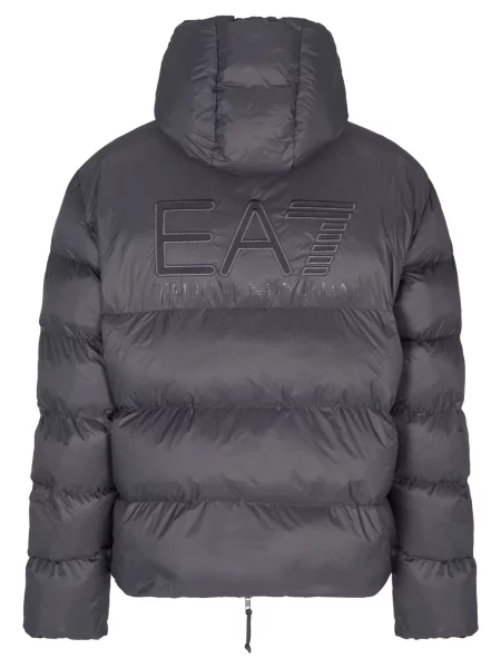 Emporio Armani Zimná bunda Mountain' sivá