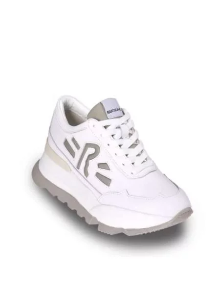 Sneakersy Rucoline skórzane białe