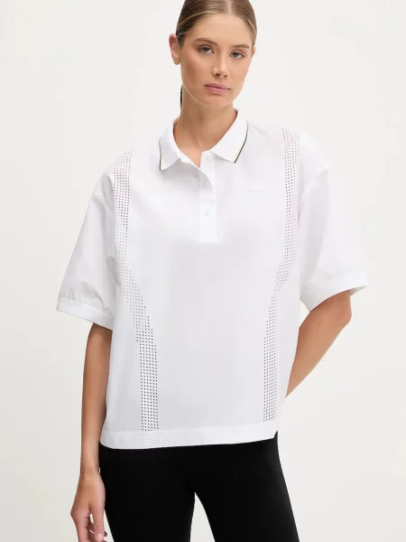 Lacoste polo biały