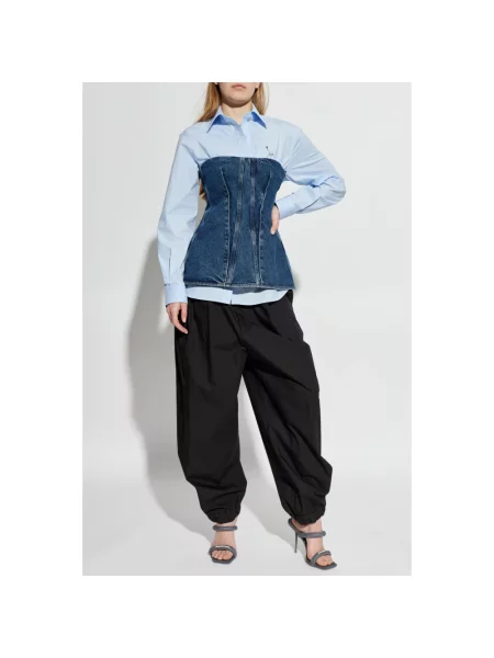 Spodnie Moschino czarne