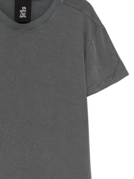 Tricou Thom Krom cu decolteu rotund gri