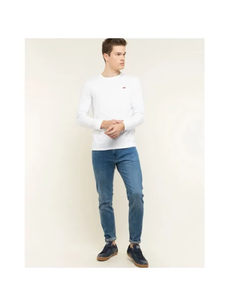 Top Levi's z autografem biały