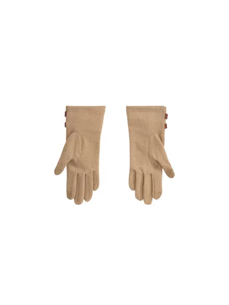 Rukavice LAUREN RALPH LAUREN Tmavě béžová