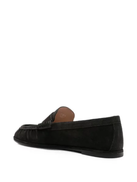 Pantofi loafer Stuart Weitzman din piele maro