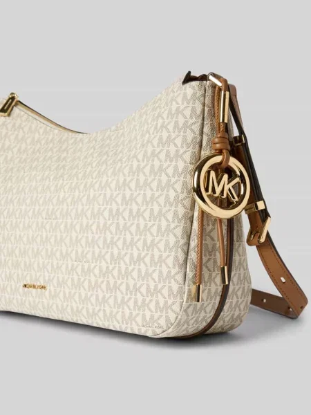 Torebka z wzór z logo model NOLITA' Michael Michael Kors biała