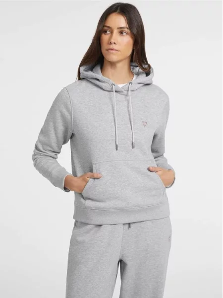 Klasická mikina Guess Jeans šedá