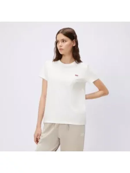 LEVI'S Marškinėliai PERFECT TEE NEUTRALS raudona balta