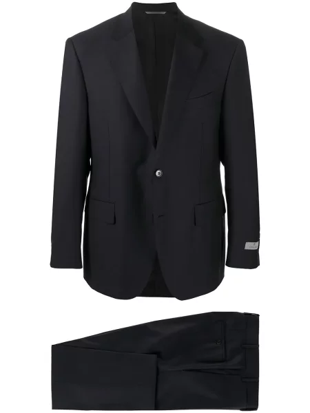 Costum Canali de lână de costum albastru