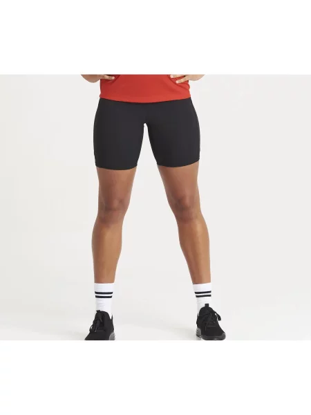 Krótkie spodenki sportowe dla kobiet Just Cool Tech Recycled czarne
