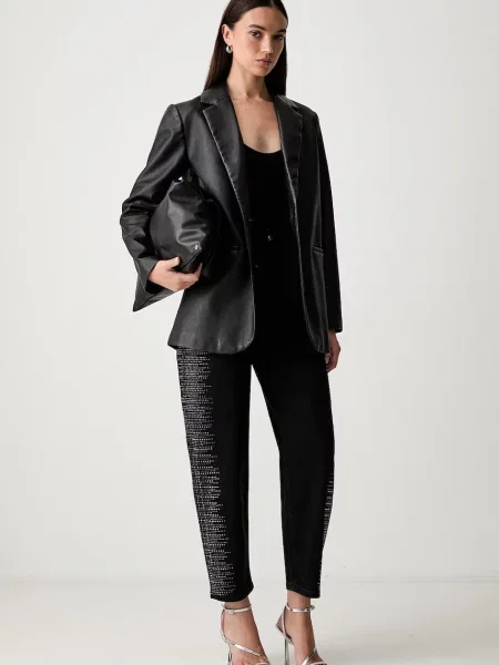 Liu Jo rifle relaxed fit dámske čierna