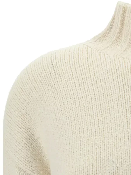 Pulover Jil Sander alb