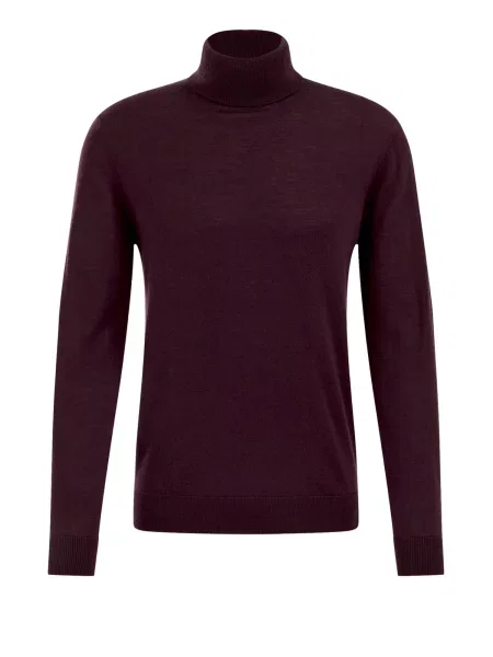 WE Fashion Pulover vinsko rdeča