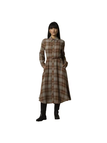 Sukienka Kocca brązowa