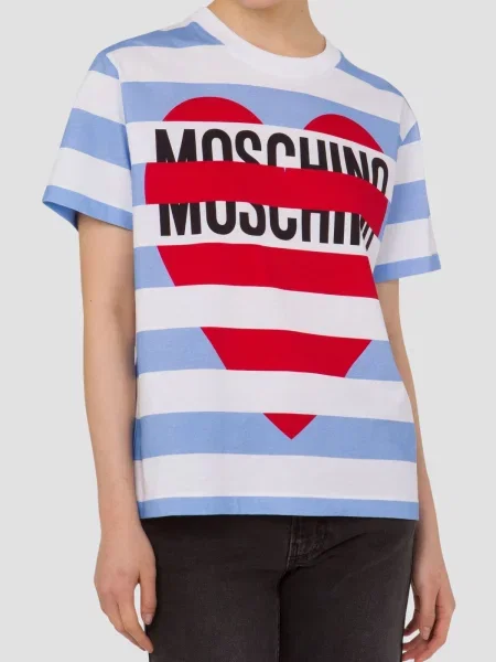 Футболка Moschino мультиколор