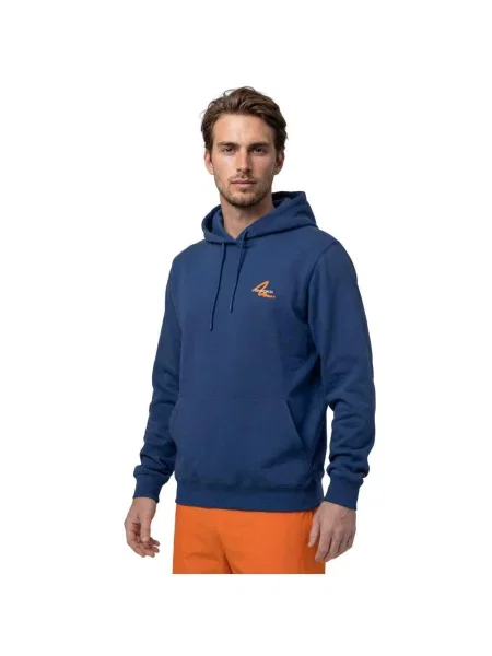 Bluza tenisowa z kapturem Siroko Newport Navy niebieska