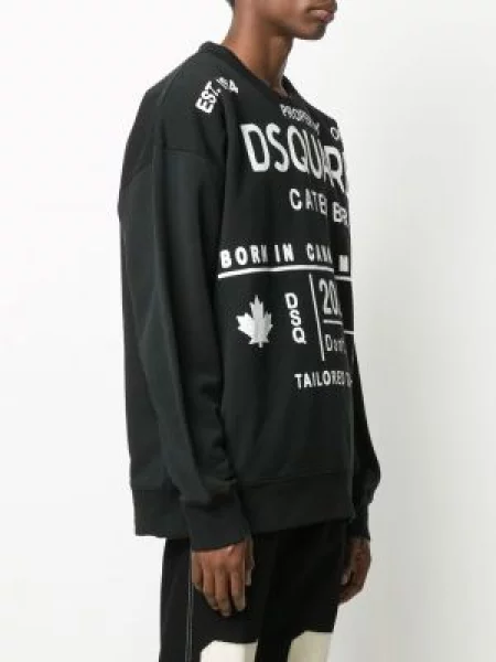 Mikina Dsquared2 černá