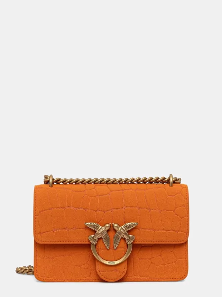 Pinko crossbody torbica oranžna